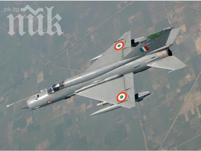 Пореден изтребител Миг-21 се разби в Индия 
