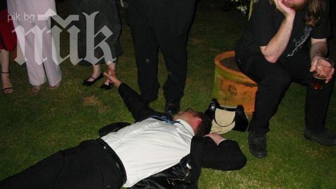 Меле след спор за парче пилешко на британска сватба