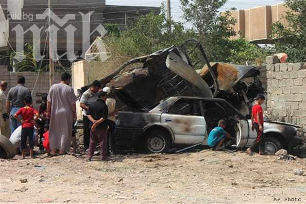 Най-малко 23-ма загинали при серия взривове в джамии в Багдад 