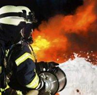ОГНЕН АД: Джип изгоря като факла в Гоце Делчев, огънят достигна още 2 коли