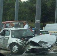 НОВО МЕЛЕ: Петима пострадаха в катастрофа между Горна и Долна махала