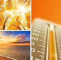 ХУБАВ ЛЕТЕН ДЕН: Слънцето ще грее щедро. Температурите ще стигнат 33 градуса (КАРТА)