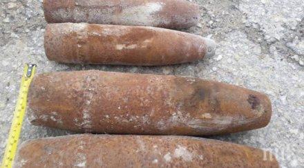 фалшива тревога снарядът лозенец оказа камък