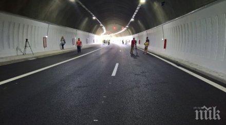 ограничават движението тунел траянови врата магистрала тракия