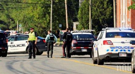 влак опасни химикали катастрофира канада