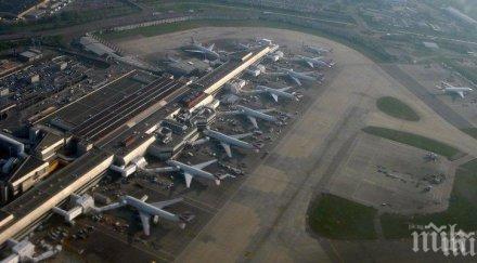 стачка отменя 100 полета лондонското летище хийтроу