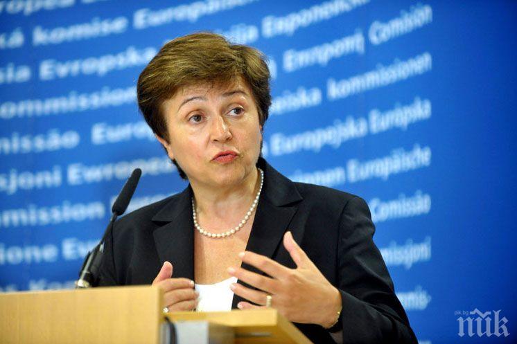 Кристалина Георгиева с най-голяма европейска подкрепа за директор на МВФ