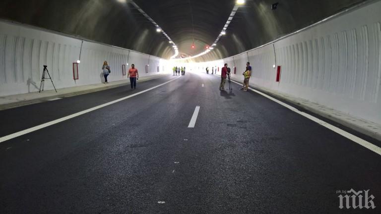 Ограничават движението в тунел Траянови врата на магистрала Тракия