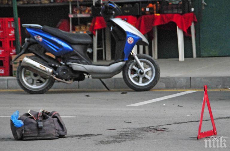Мъж с мотопед загина след катастрофа в Павликенско
