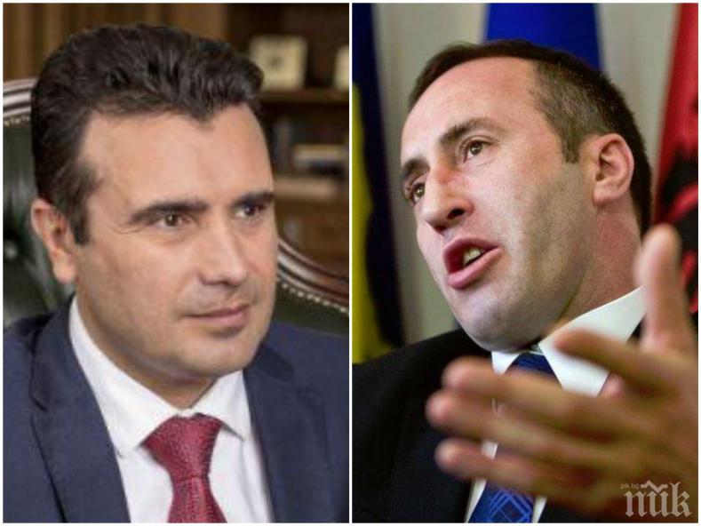 СКАНДАЛНИ РАЗКРИТИЯ: Зоран Заев и бившият премиер на Косово създали черни фондове за подслушване на политици