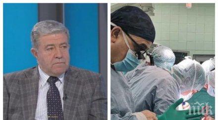 проф генчо начев обяви първата белодробна трансплантация българия