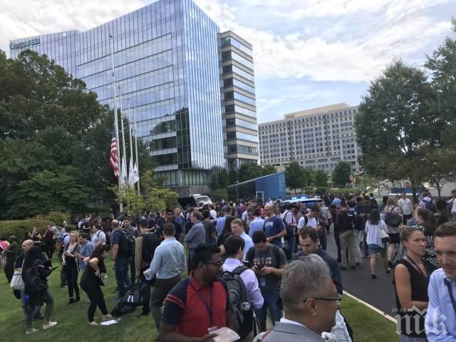 ИЗВЪНРЕДНО: Евакуираха централата на Ю Ес Ей тудей заради въоръжен мъж 