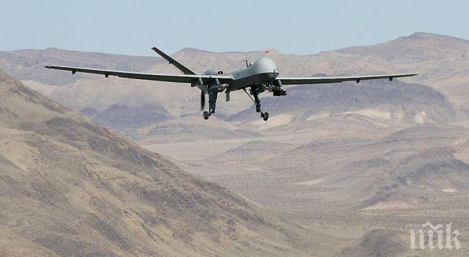 Американски военен дрон се разби в Ирак