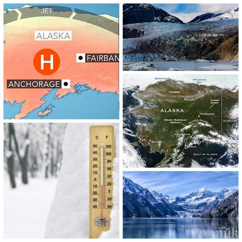 ЕКСКЛУЗИВНО В ПИК: Нещо страшно става с климата! Аляска се затопли с 3 градуса, във водите вече няма лед - ООН излиза с притеснителен доклад