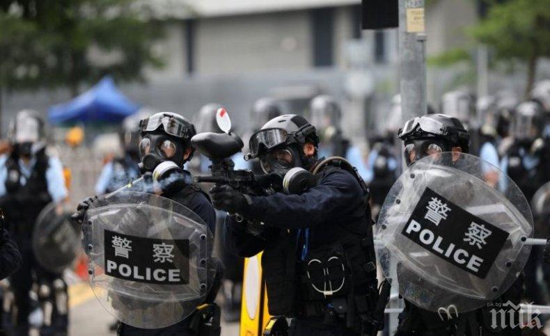 Нов протест в Хонконг въпреки полицейската забрана 