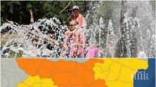 Жега от 41 градуса уби търговията в Сандански