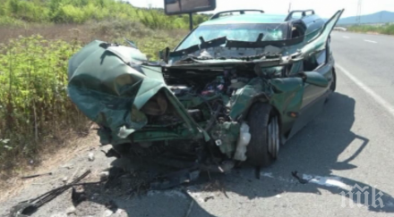 извънредно тежка катастрофа созопол затварят пътя приморско