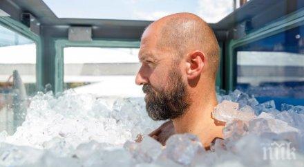 австриец постави нов световен рекорд дълго стоене лед