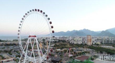 турция издигна второто голямо виенско колело европа