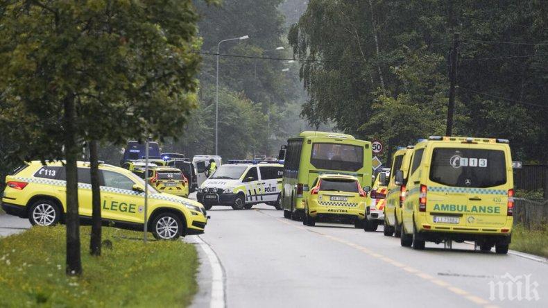 Норвежецът, открил стрелба в джамия край Осло, снимал случващото се