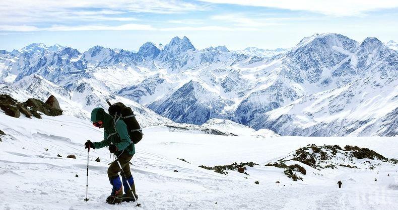 Австралийски алпинист бе спасен под връх Елбрус