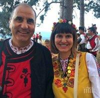 Цветанов с първа публична проява след отстраняването от ГЕРБ - бившият зам.-лидер на партията и семейството му се появиха на фестивал в Жеравна (СНИМКИ)