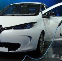 предложение електрическите автомобили зелени табели