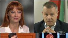 КОШЛУКОВ РАЗВЪРТЯ МЕТЛАТА: Омете от ефира жената на предшественика си Радина Червенова