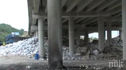 време продължи ремонтът магистрала струма пожара