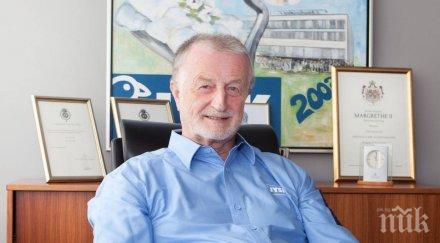 почина основателят световната верига jysk