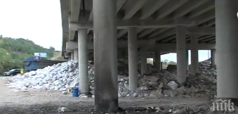 Обвинение за шефа на депото за отпадъци, което се запали под моста на Струма - наложиха му 5 бона гаранция