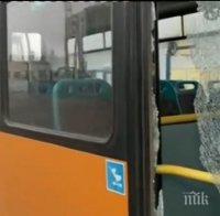 Кипърец потроши автобус на градския транспорт във Варна