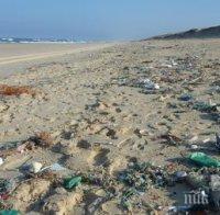 Пластмасовите отпадъци на половин Европа достигат черноморското ни крайбрежие