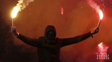 задава страшен погром топ хулигани цяла европа вдигат крак властите рим българи пускат безредиците