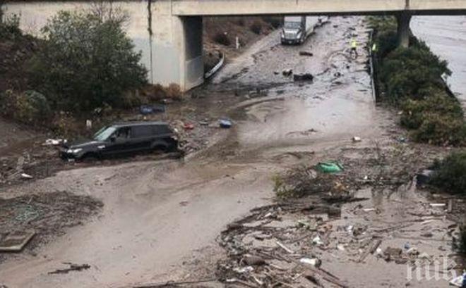 Свлачища в Китай взеха 9 жертви, над 35 са ранени 