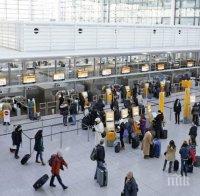 Затвориха летището в Мюнхен заради неидентифициран мъж, хиляди пътници блокирани 