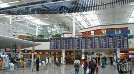 отмениха 130 полета летището мюнхен