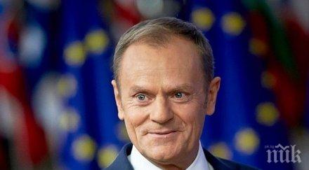 туск обеща подкрепи поканата украйна следващата среща високо равнище