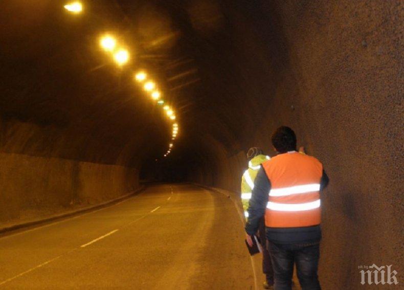 Затварят тунела Кричим, но само през нощта
