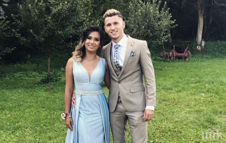 МЕНДЕЛСОН: Балдъзата на Марселиньо се омъжи на морето