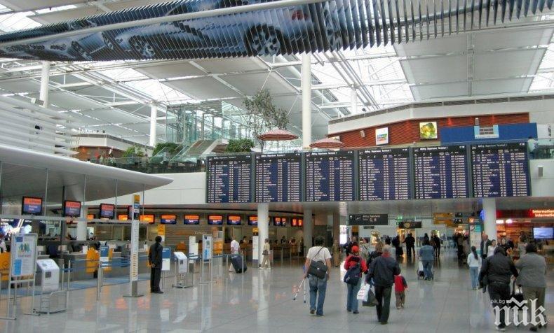 Отмениха 130 полета от летището в Мюнхен
