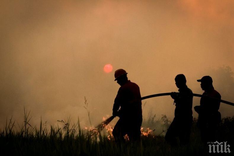 Огнен ад в Индонезия, евакуриат десетки хиляди хора