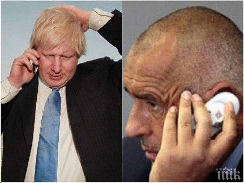 ПЪРВО В ПИК: Борисов проведе телефонен разговор с Борис Джонсън