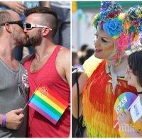 МЕГА СКАНДАЛ В ПИК! Джендърите с поредна гавра - посегнаха и на Левски! Нацапаха Апостола в цветовете на дъгата и му сложиха скандален надпис (СНИМКА)