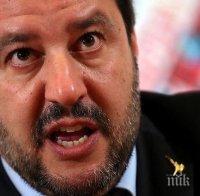 Салвини обяви протест срещу новото правителство на Италия