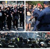 ПЪРВО В ПИК! Футболен хулиган нападнал жена и дете преди дербито ЦСКА - Левски