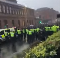 Безредици в Глазгоу след демонстрация за единството на Ирландия (ВИДЕО)