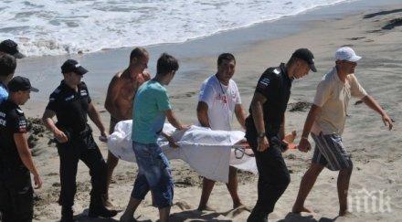 черната серия продължава ужасното мъртво вълнение взе нова жертва мъж удави поморие