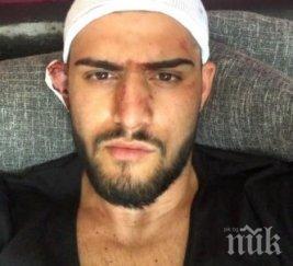 чужденци нападнаха млад мъж столицата строшиха бутилка главата