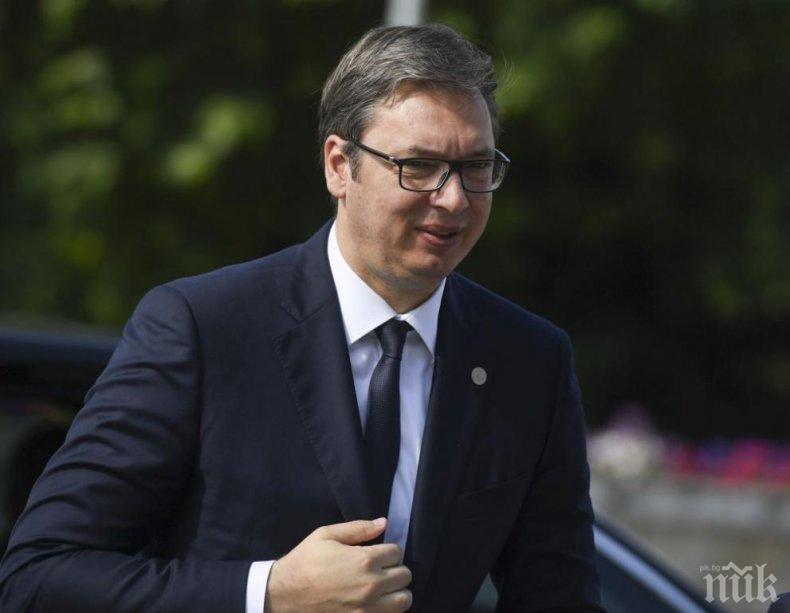 Вучич критикува позицията на ЕК за зоната за свободна търговия на Сърбия с Евразийския икономически съюз
